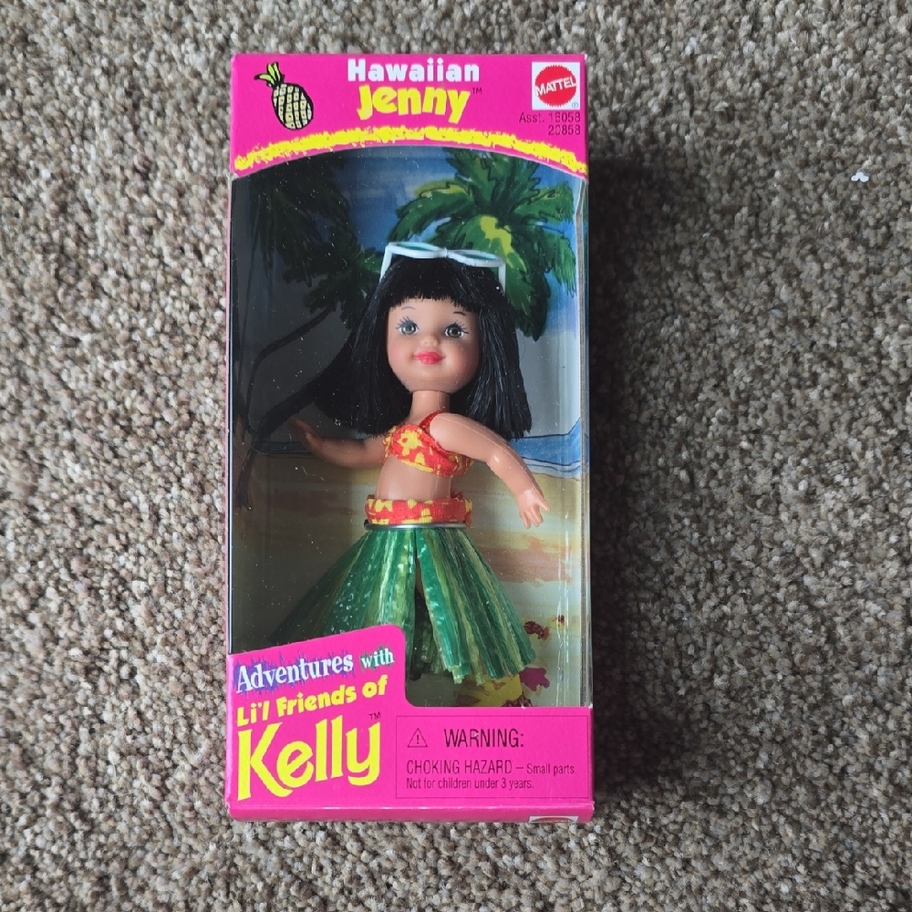Mattel Hawaiian Jenny Doll Friends of Kelly